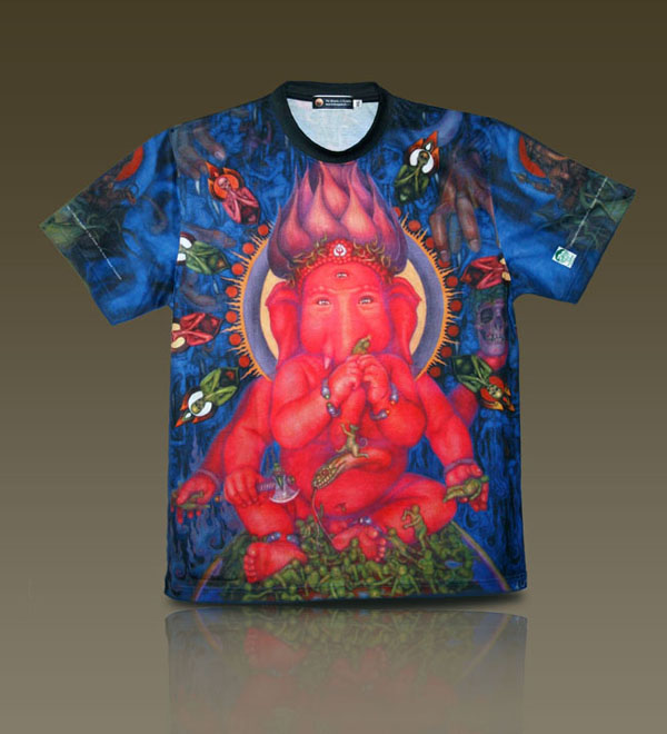 T-Shirt of Painting ganesha