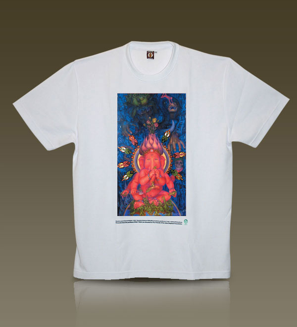 T-Shirt of Painting ganesha