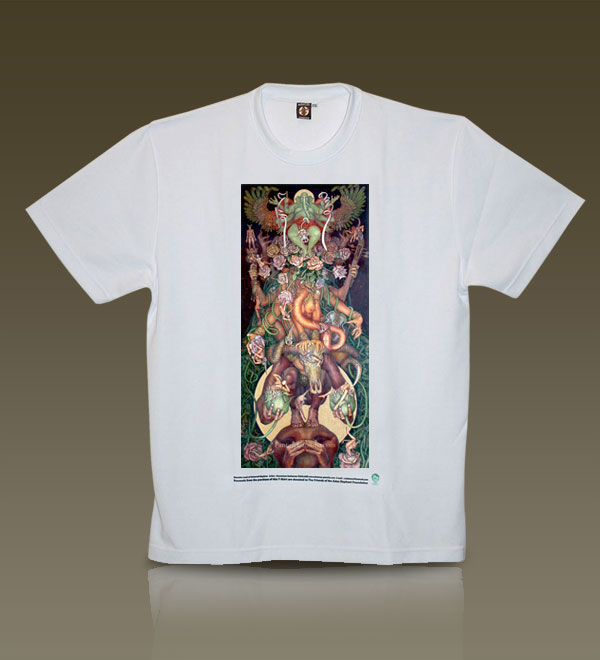 T-Shirt of Painting ganesha